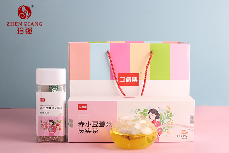 康氏赤小豆薏米芡实茶，远离“湿”态，润养“轻”生活；卫康旗下珍强商贸调味茶批发零售